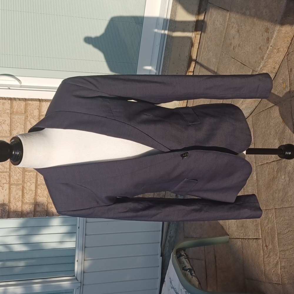 4/$80 RW&Co Blue Tailored Blazer - Size 4